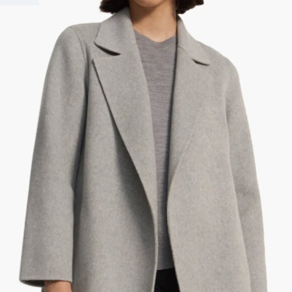 Theory Clairene Double-Face Wool/Cashmere Jacket - Picture 3 of 8